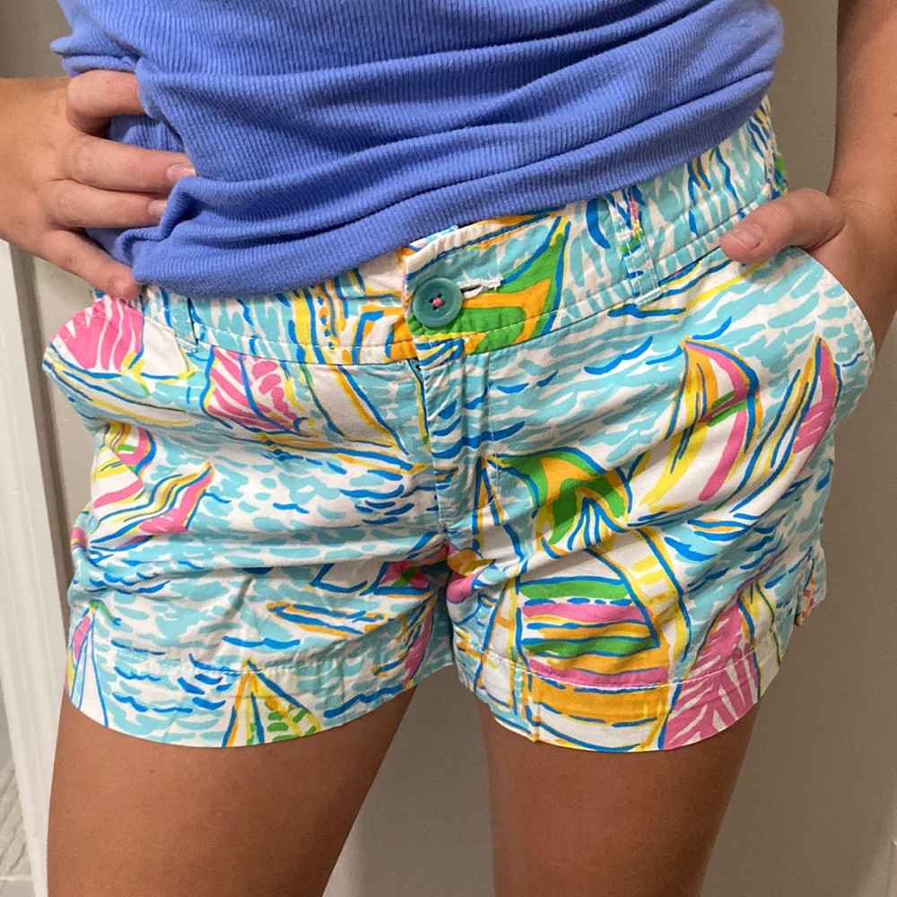 Lilly Pulitzer Sailboat Design Shorts